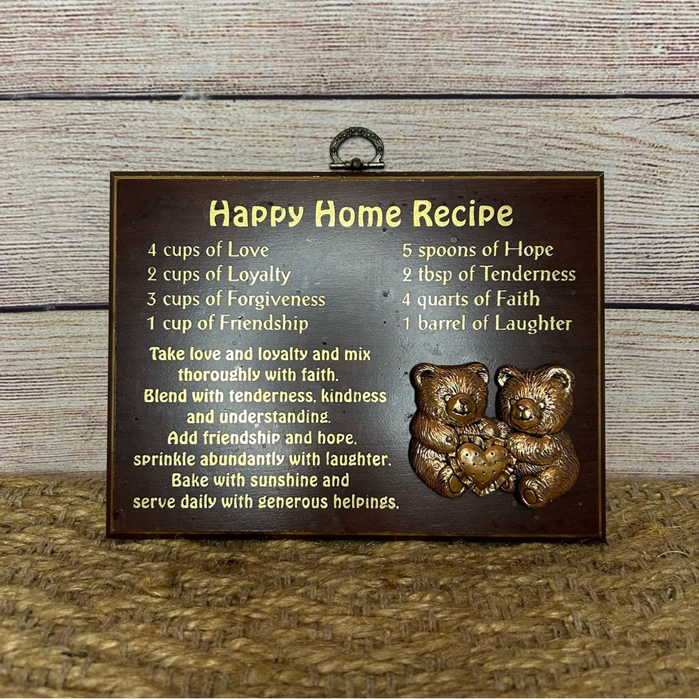Happy Home Kitchen Sign